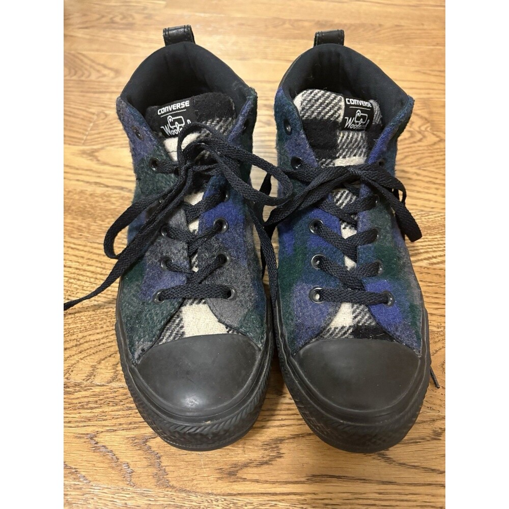 Converse x Woolrich All Star Chuck Sneakers Men 8/ Womens 10 Plaid